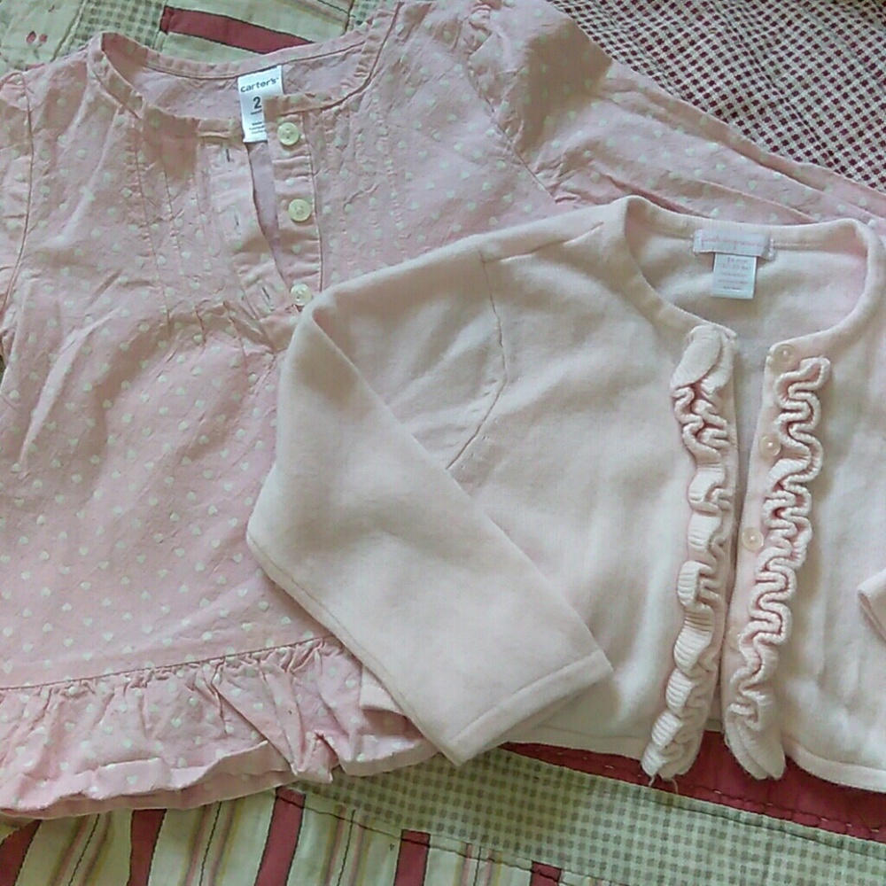 Carter's & First Impressions girls tops